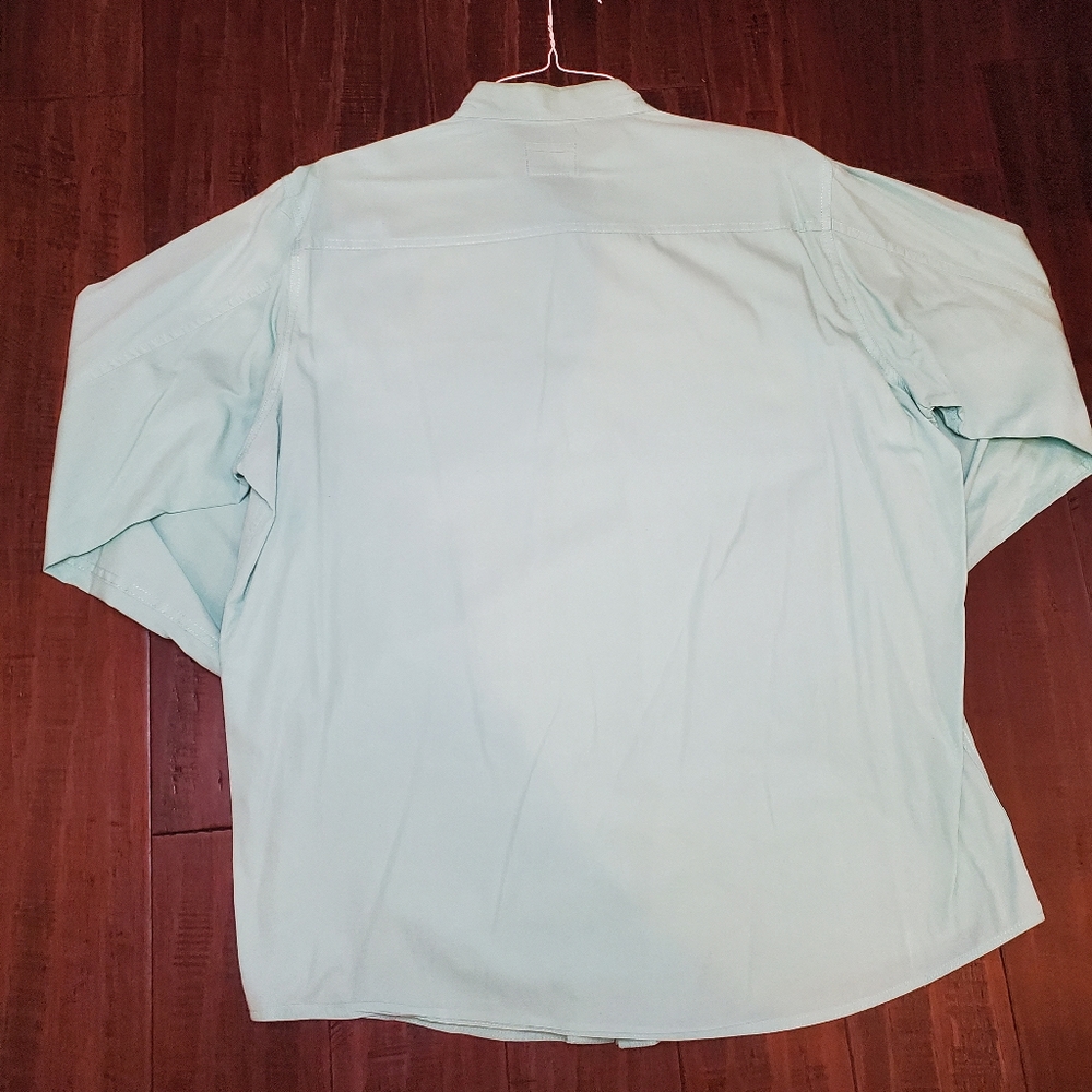 PD&C Long Sleeve Button Down Top sz XL - Picture 4 of 4